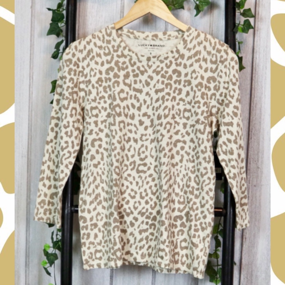 Lucky Brand quarter sleeve tee shirt